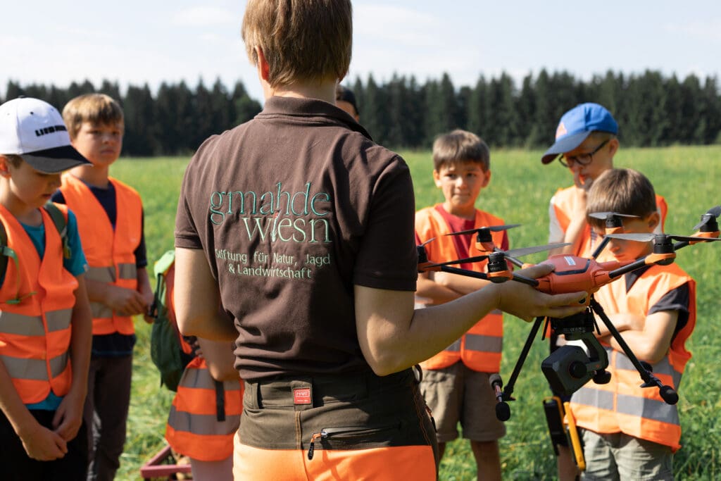 Gmahde Wiesn Drohnenkurs Kitzrettung